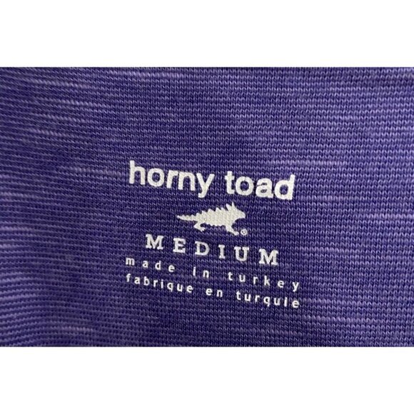 Horny Toad Dress Fit Flare 3/4 Sleeve Purple Size Medium M - Picture 2 of 5